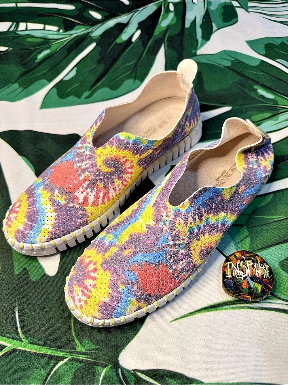 Ilse Jacobsen Tulip 139TD Tie Dye Slip-On Sneaker 139TD Tie-Dye Slip-On Sneakers